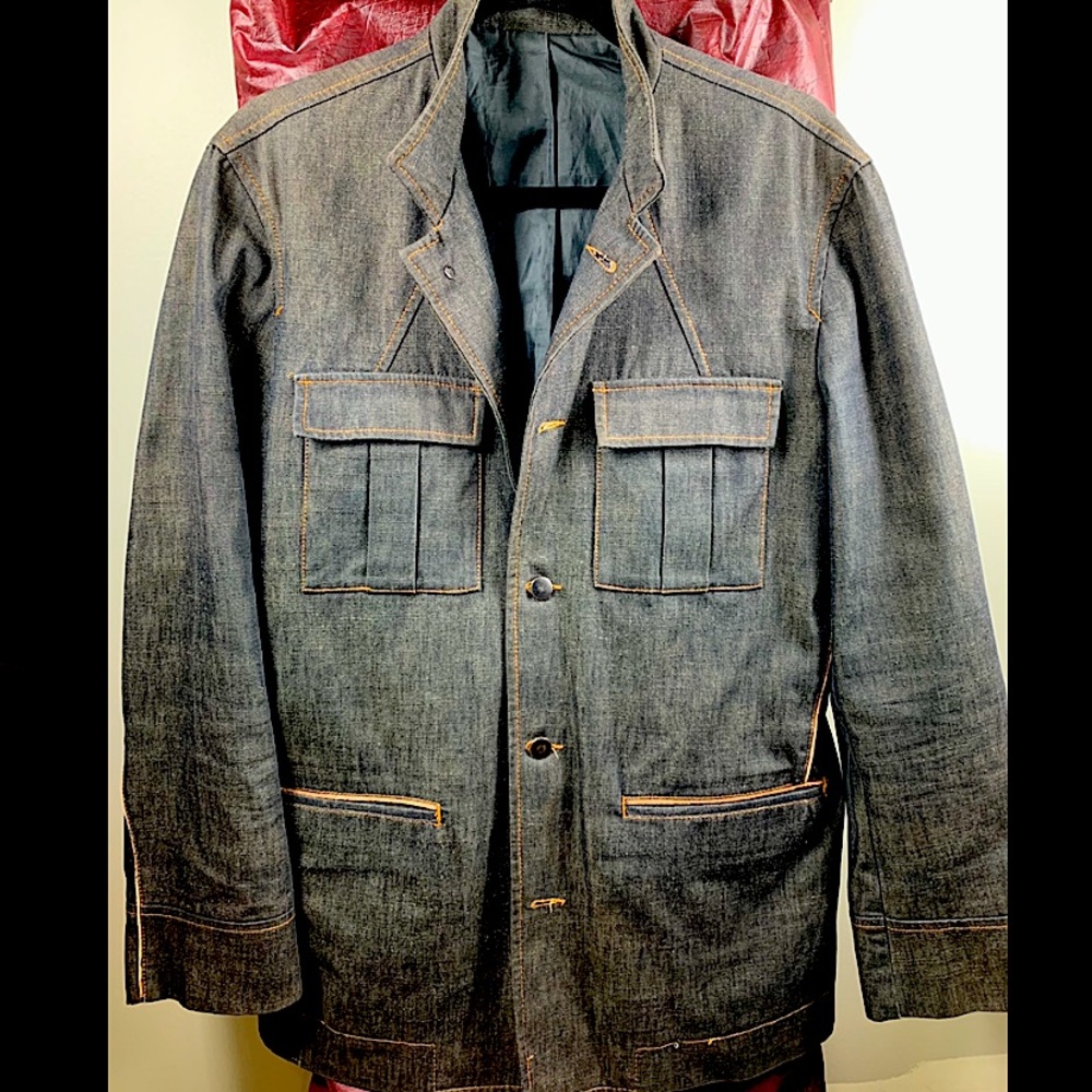 Light Fade Denim Classic/ Formal Jacket